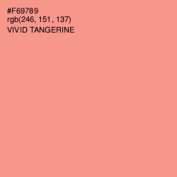 #F69789 - Vivid Tangerine Color Image